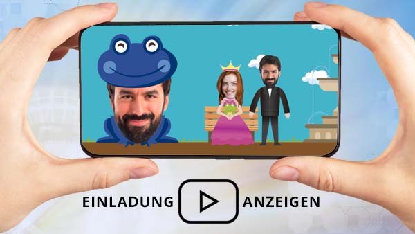 Digitale Hochzeitseinladung